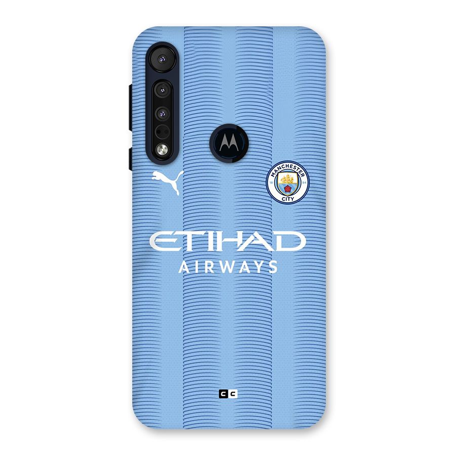 Manchester Etihad Jersey Back Case for Motorola One Macro
