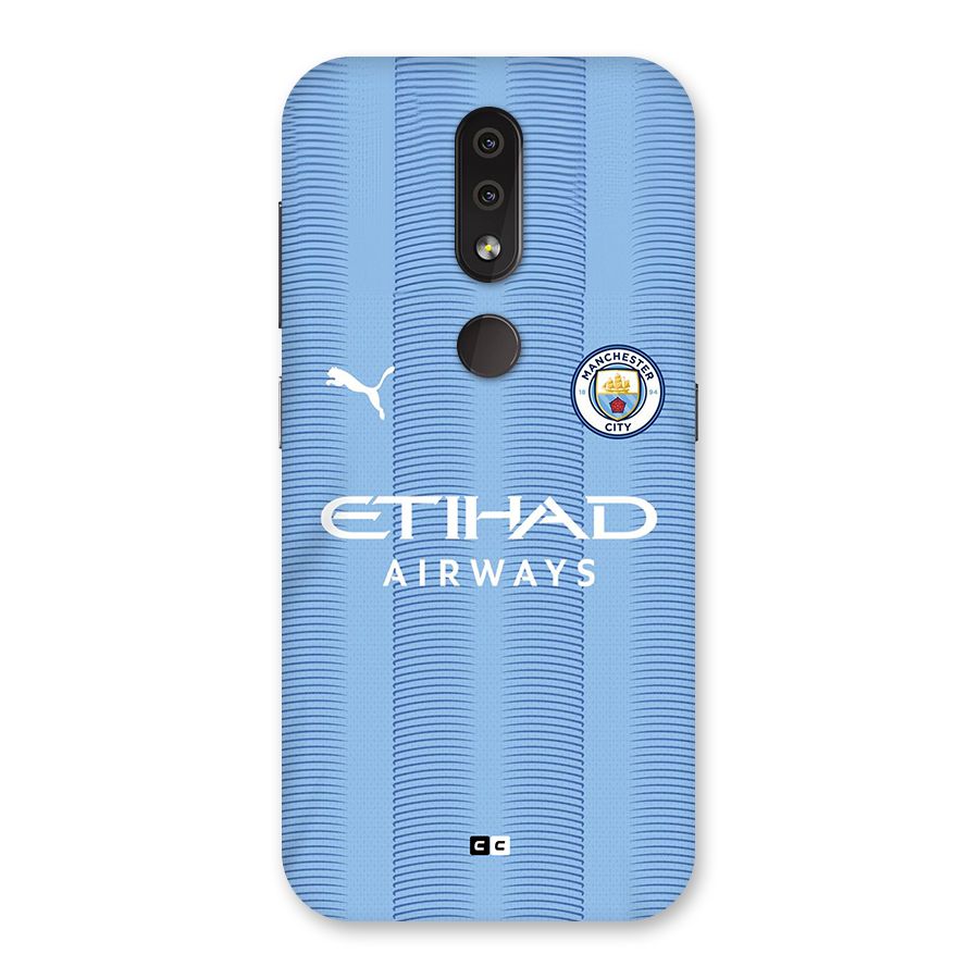 Manchester Etihad Jersey Back Case for Nokia 4.2