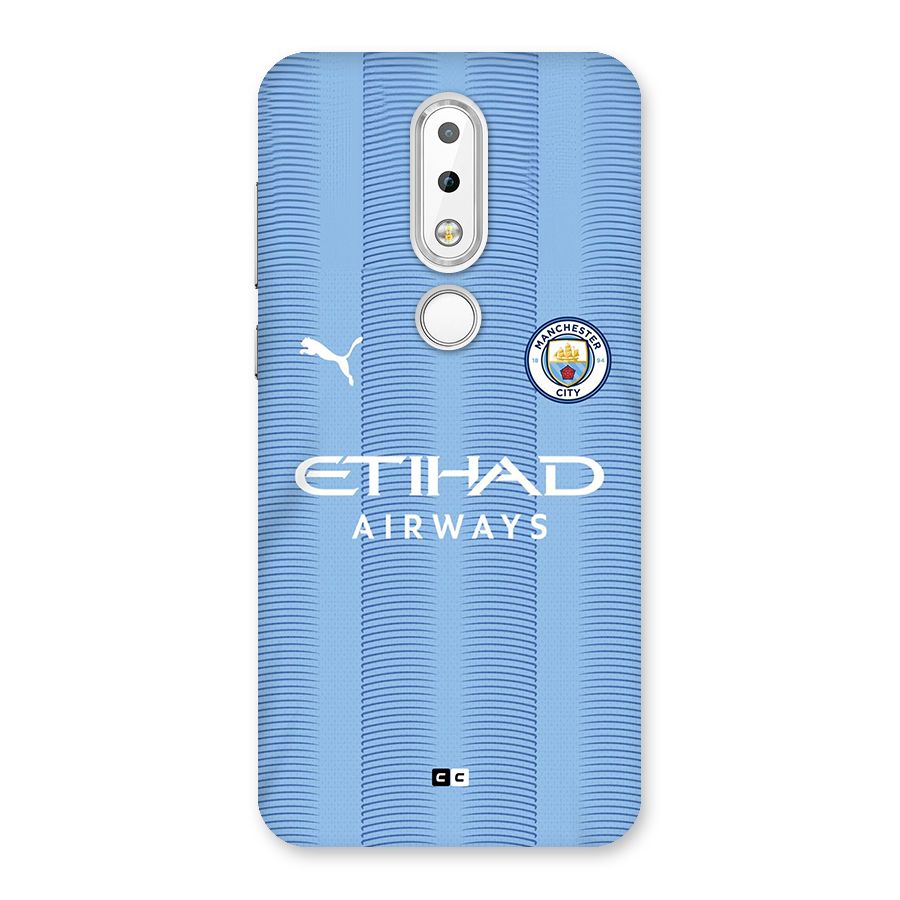 Manchester Etihad Jersey Back Case for Nokia 6.1 Plus