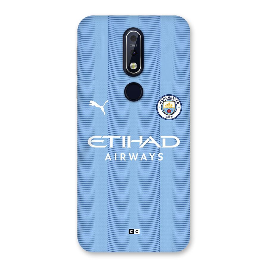Manchester Etihad Jersey Back Case for Nokia 7.1