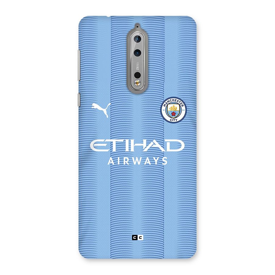 Manchester Etihad Jersey Back Case for Nokia 8