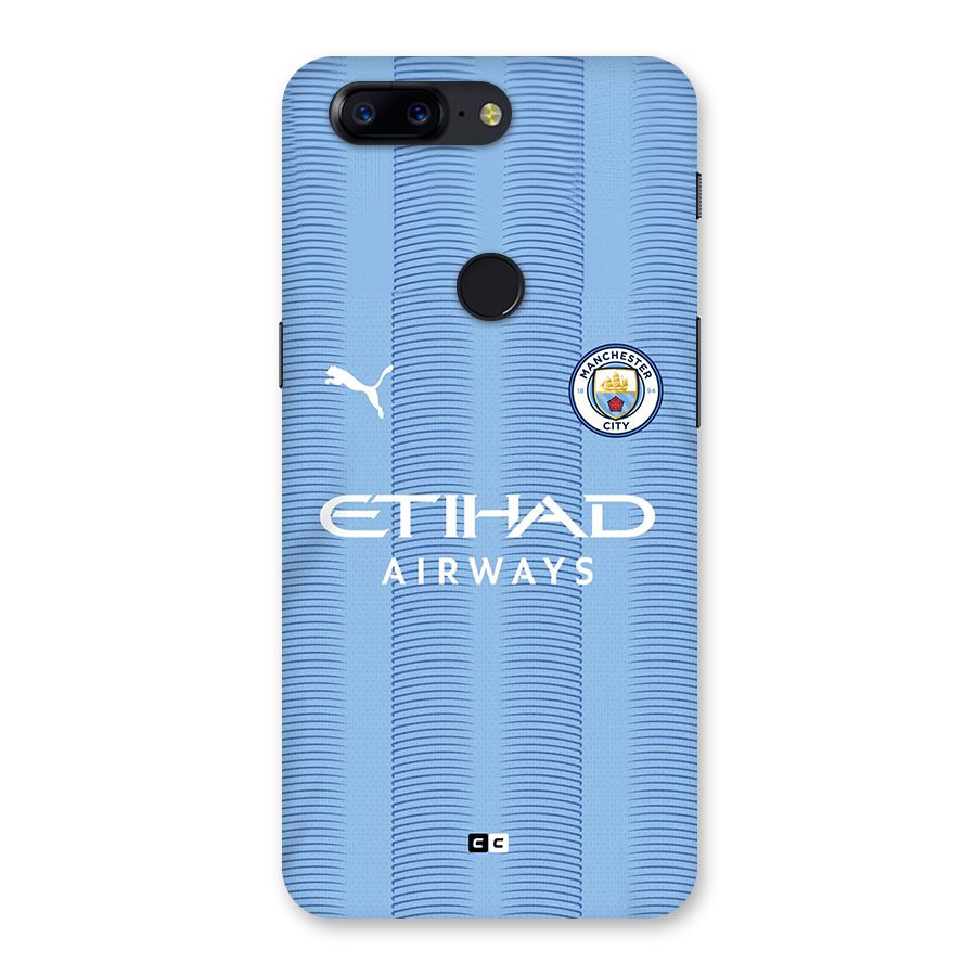 Manchester Etihad Jersey Back Case for OnePlus 5T