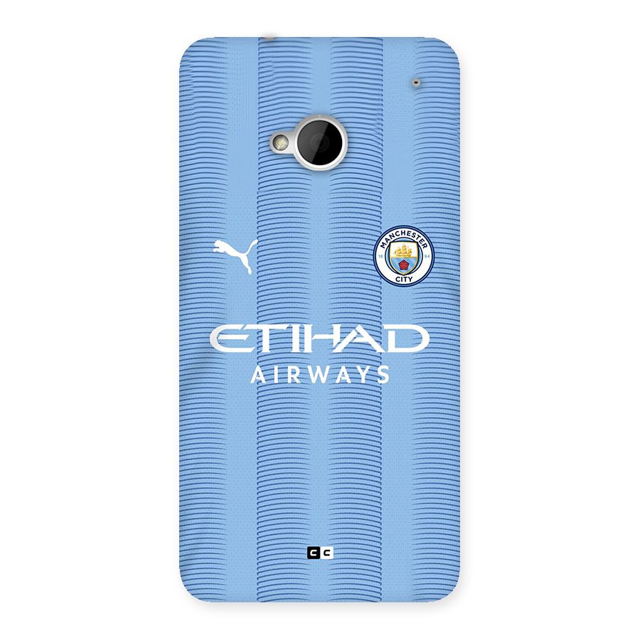 Manchester Etihad Jersey Back Case for One M7 (Single Sim)
