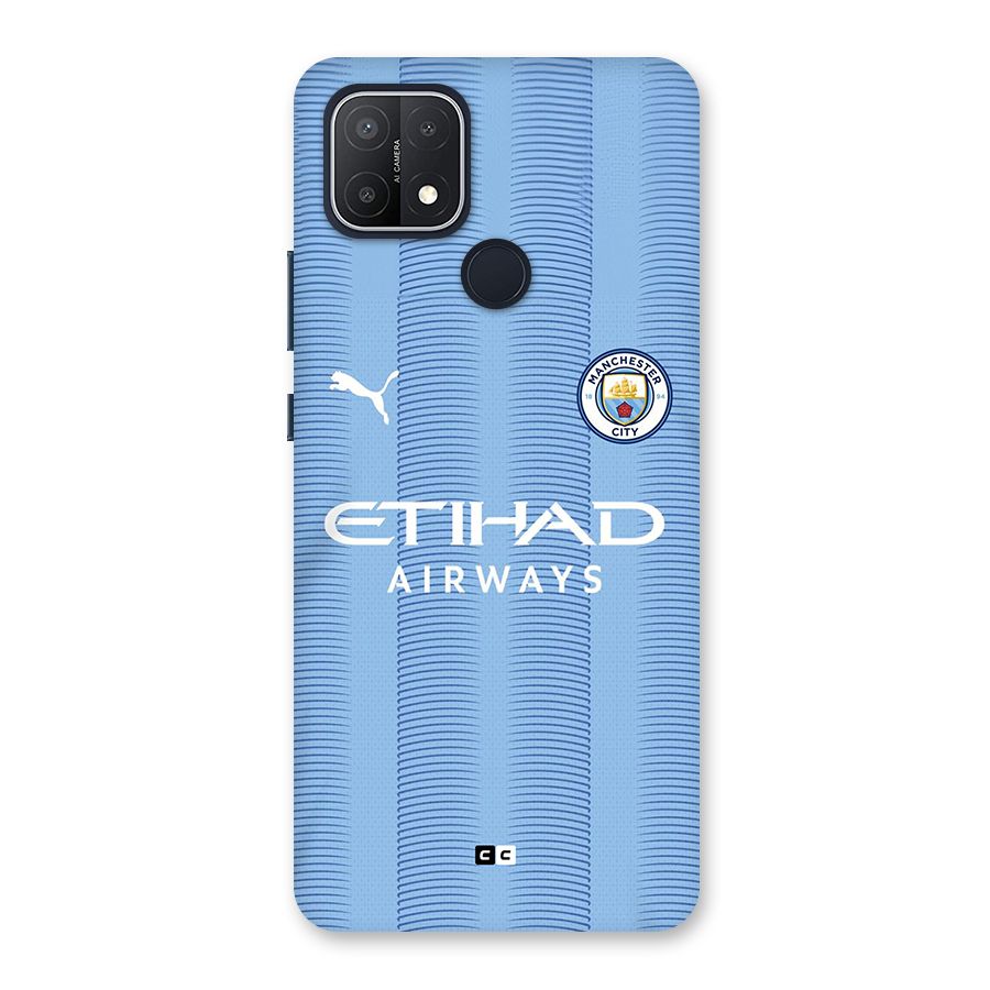 Manchester Etihad Jersey Back Case for Oppo A15s