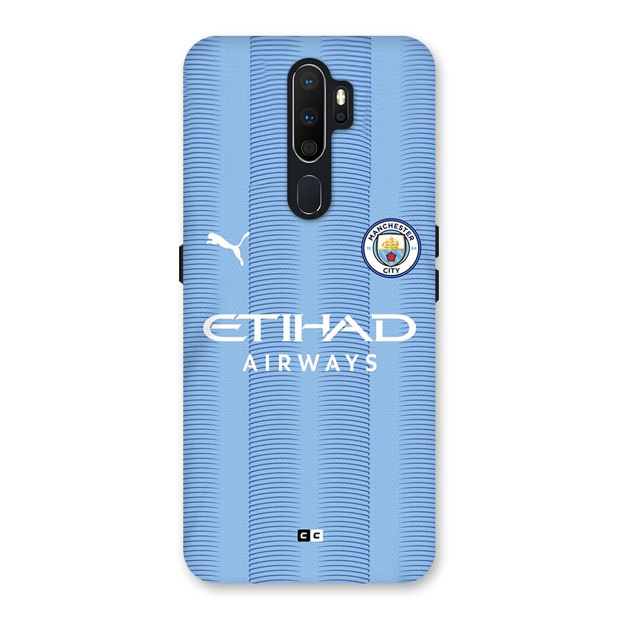 Manchester Etihad Jersey Back Case for Oppo A5 (2020)