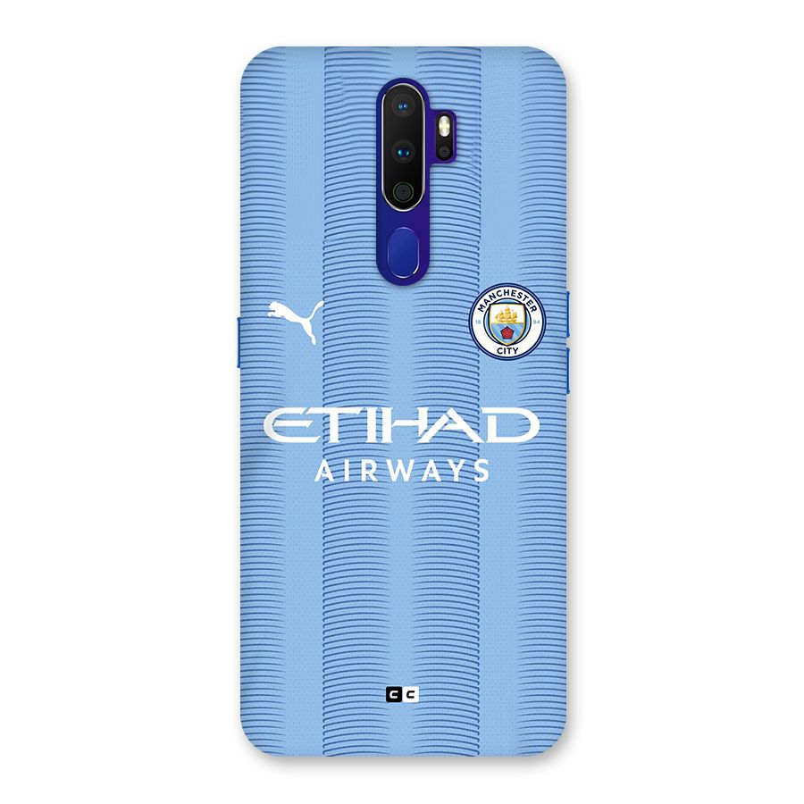 Manchester Etihad Jersey Back Case for Oppo A9 (2020)