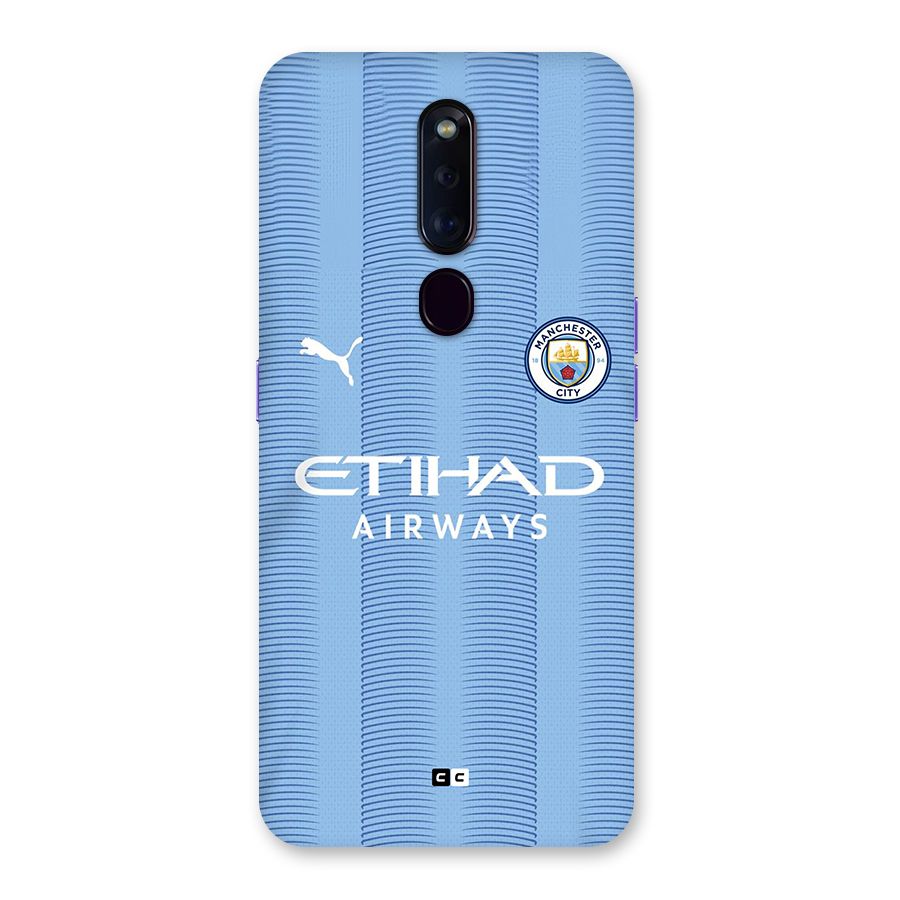 Manchester Etihad Jersey Back Case for Oppo F11 Pro