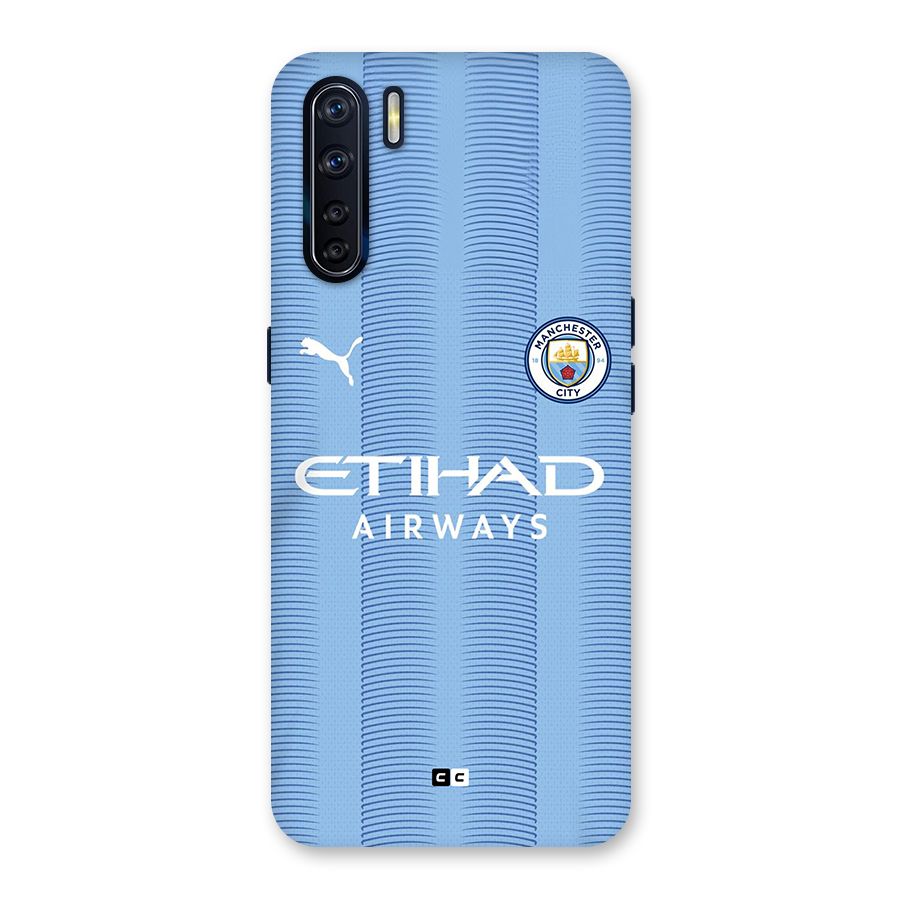 Manchester Etihad Jersey Back Case for Oppo F15