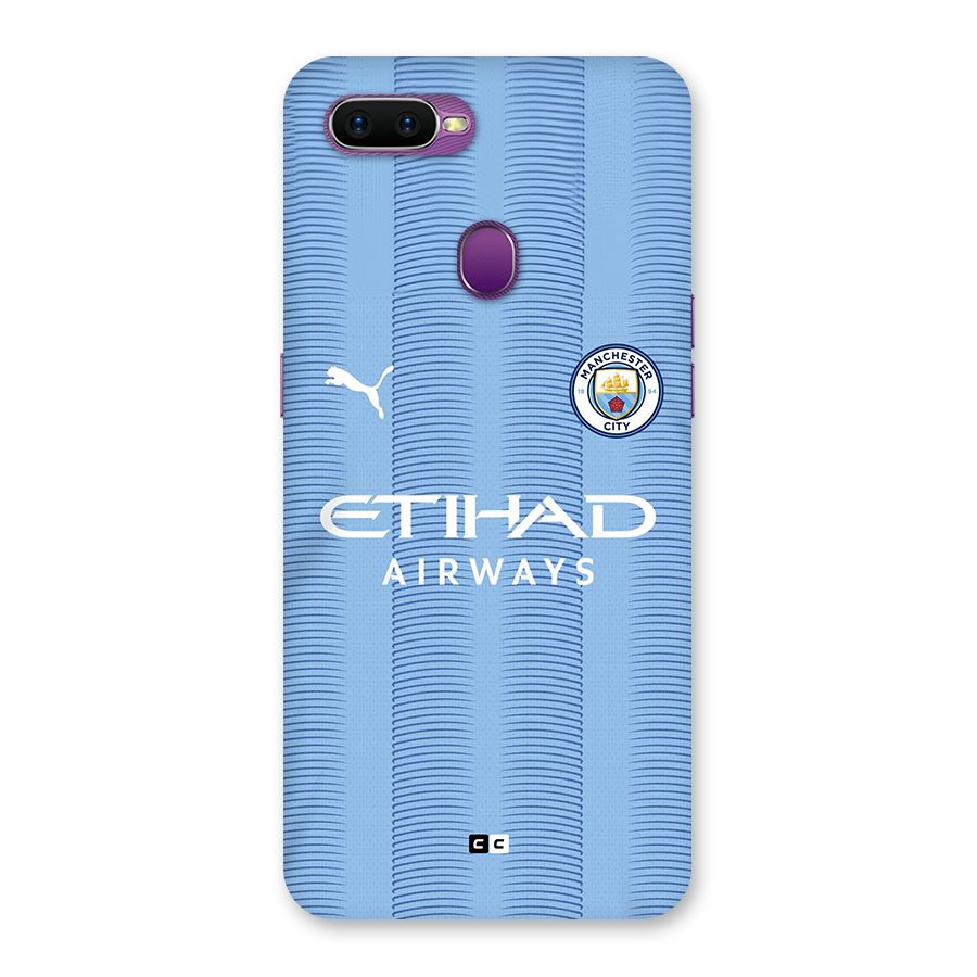 Manchester Etihad Jersey Back Case for Oppo F9