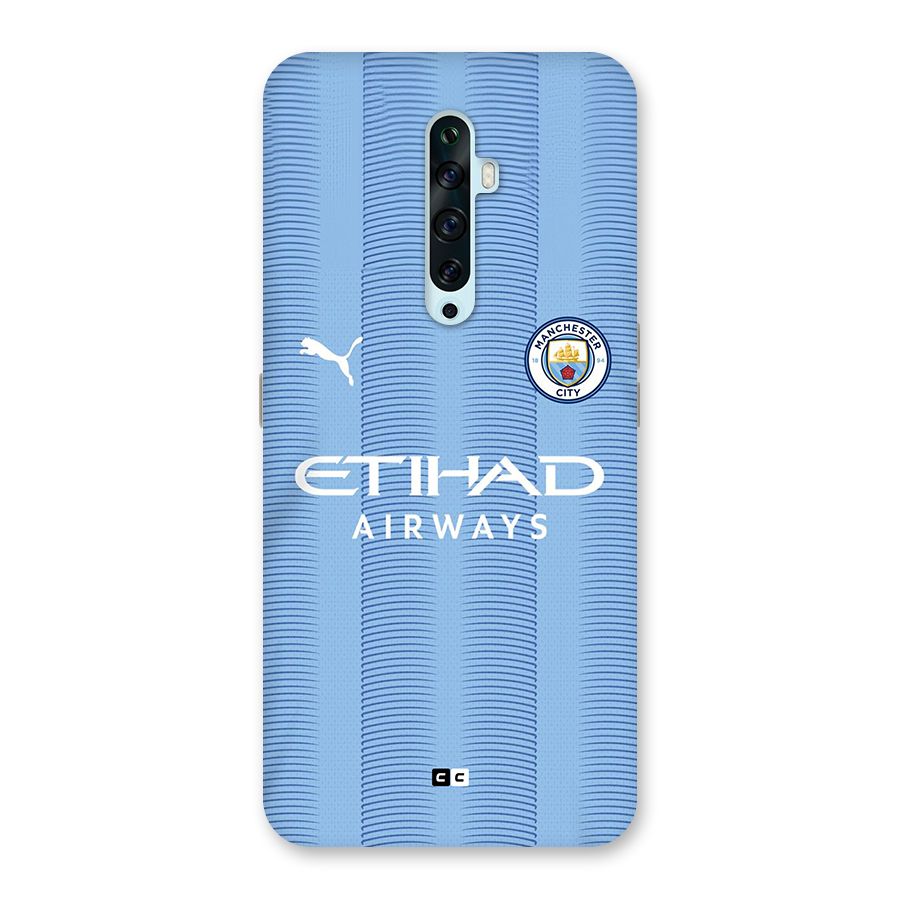 Manchester Etihad Jersey Back Case for Oppo Reno2 Z
