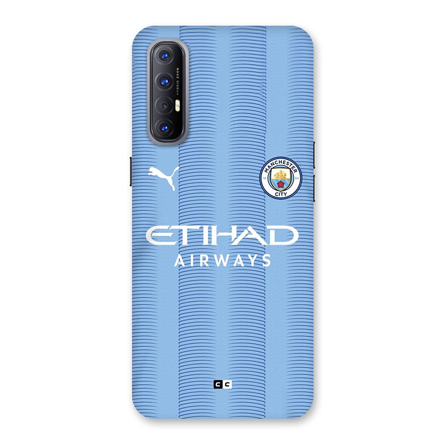 Manchester Etihad Jersey Back Case for Oppo Reno3 Pro