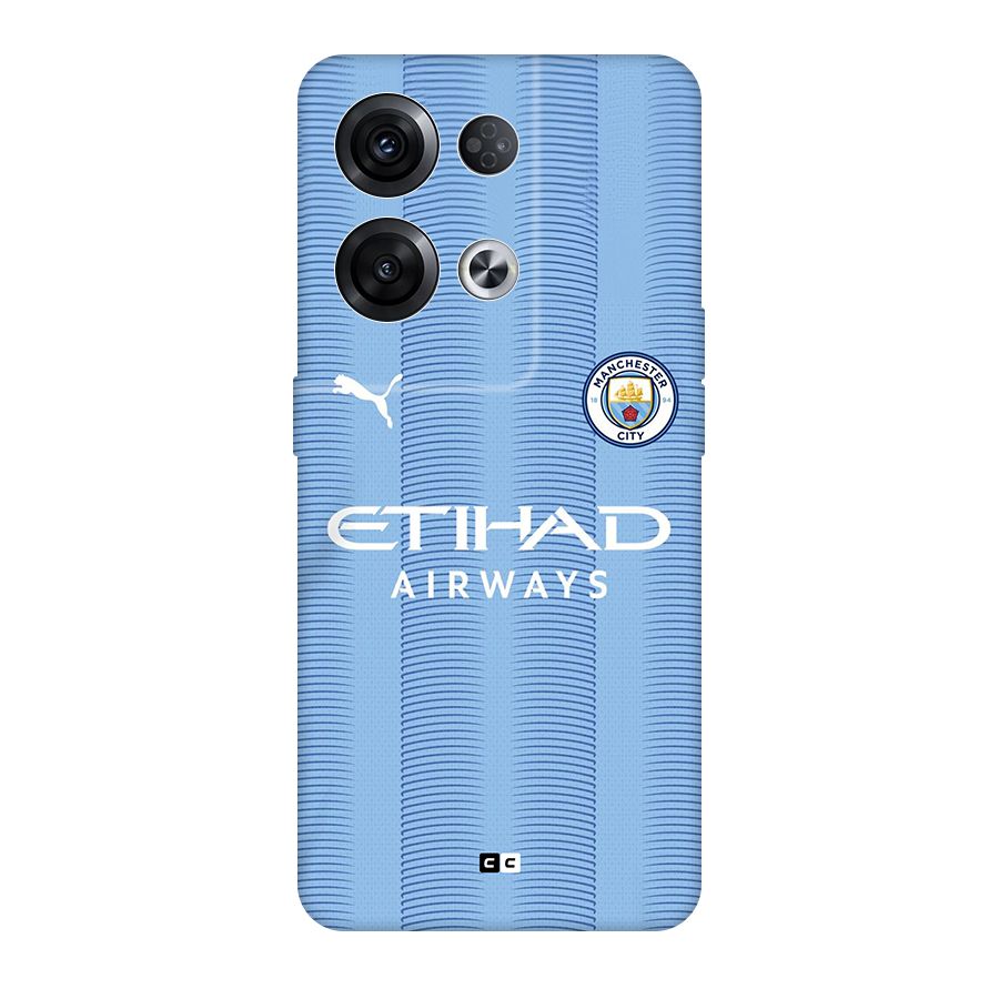 Manchester Etihad Jersey Back Case for Oppo Reno8 Pro 5G