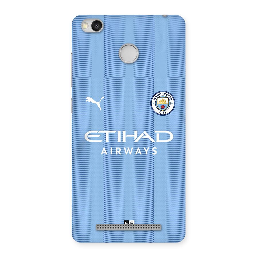 Manchester Etihad Jersey Back Case for Redmi 3S Prime
