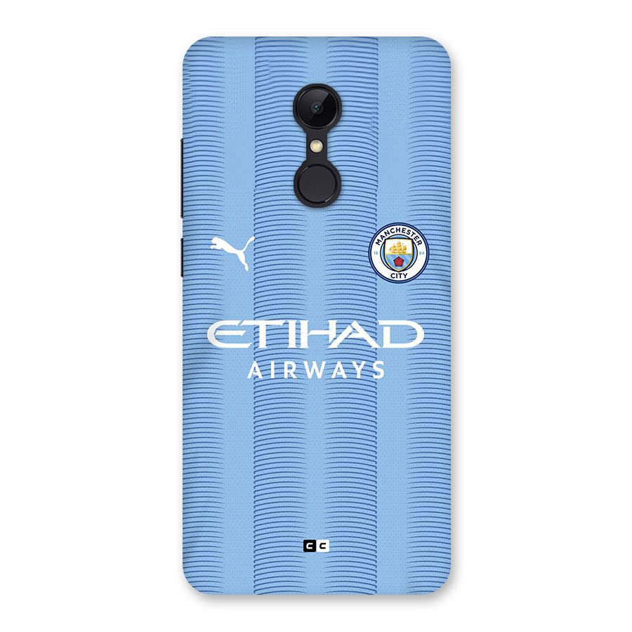 Manchester Etihad Jersey Back Case for Redmi 5