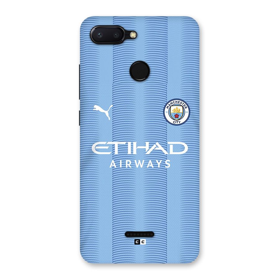 Manchester Etihad Jersey Back Case for Redmi 6