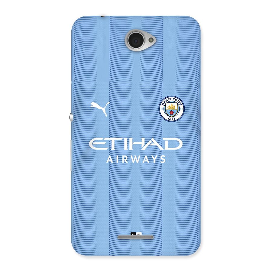 Manchester Etihad Jersey Back Case for Xperia E4