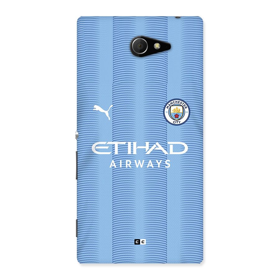 Manchester Etihad Jersey Back Case for Xperia M2