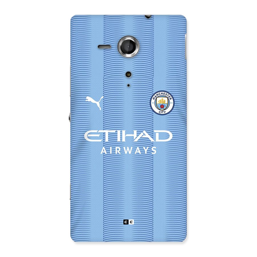 Manchester Etihad Jersey Back Case for Xperia Sp