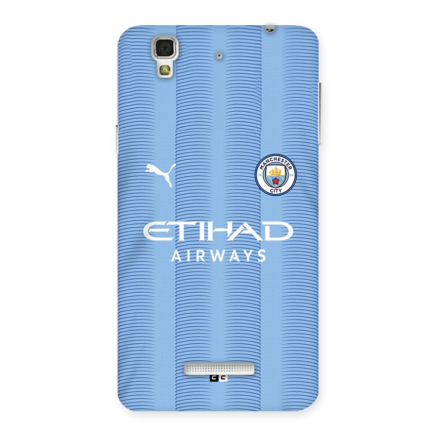 Manchester Etihad Jersey Back Case for YU Yureka Plus