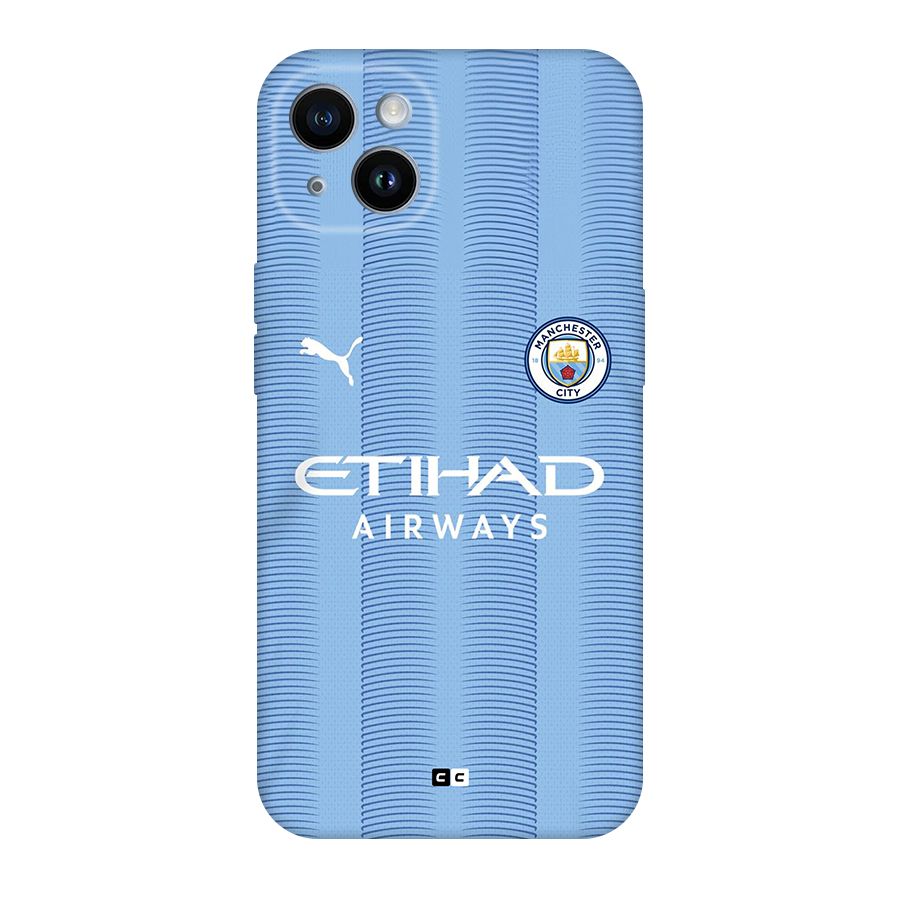 Manchester Etihad Jersey Back Case for iPhone 14