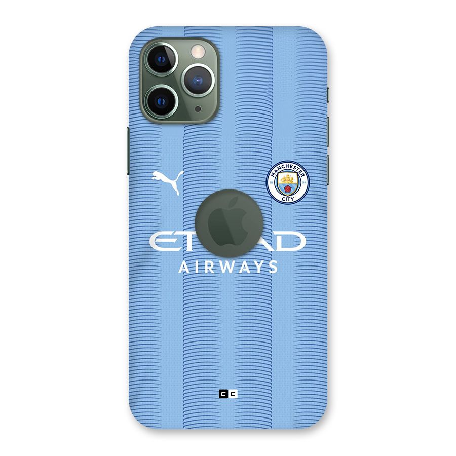 Manchester Etihad Jersey Back Case for iPhone 11 Pro Logo Cut