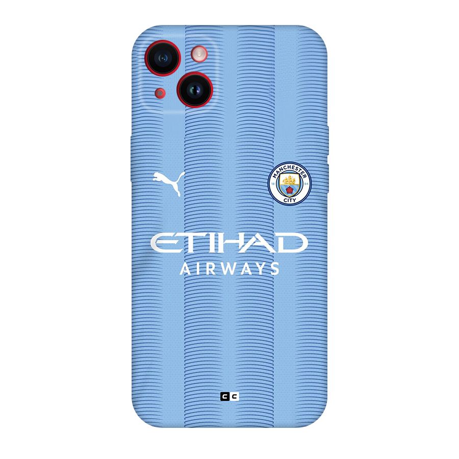 Manchester Etihad Jersey Back Case for iPhone 14 Plus