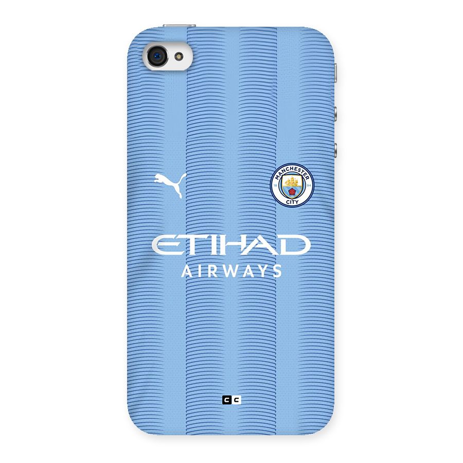 Manchester Etihad Jersey Back Case for iPhone 4 4s