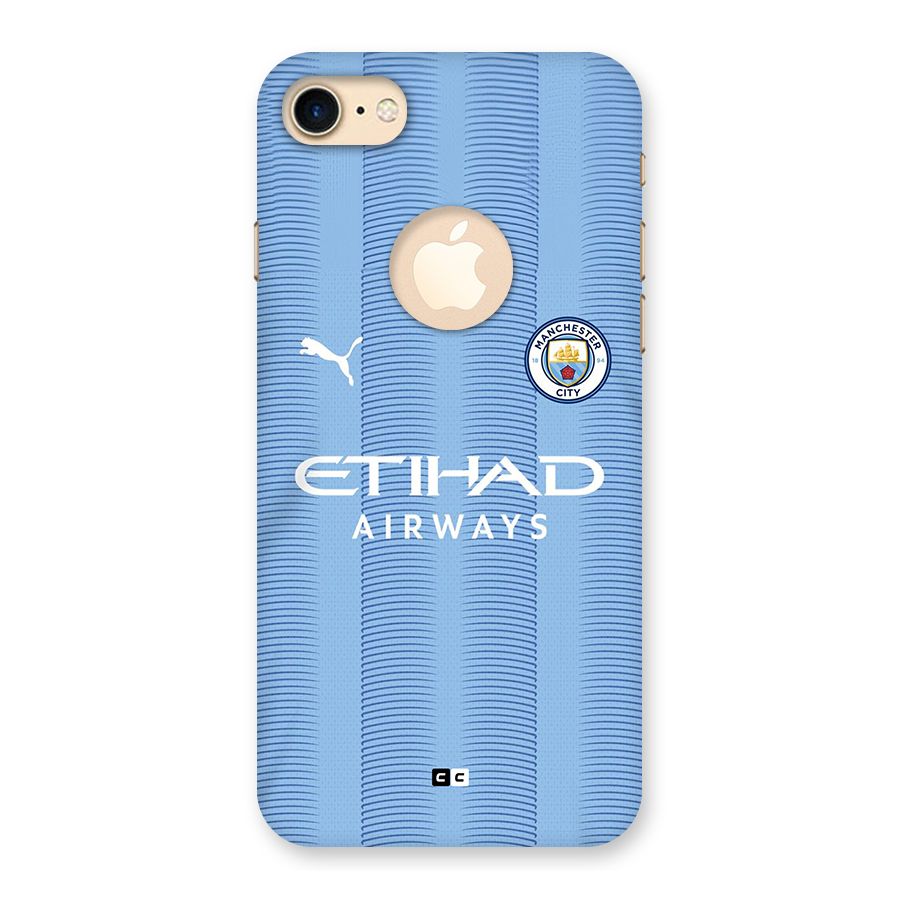 Manchester Etihad Jersey Back Case for iPhone 7 Logo Cut