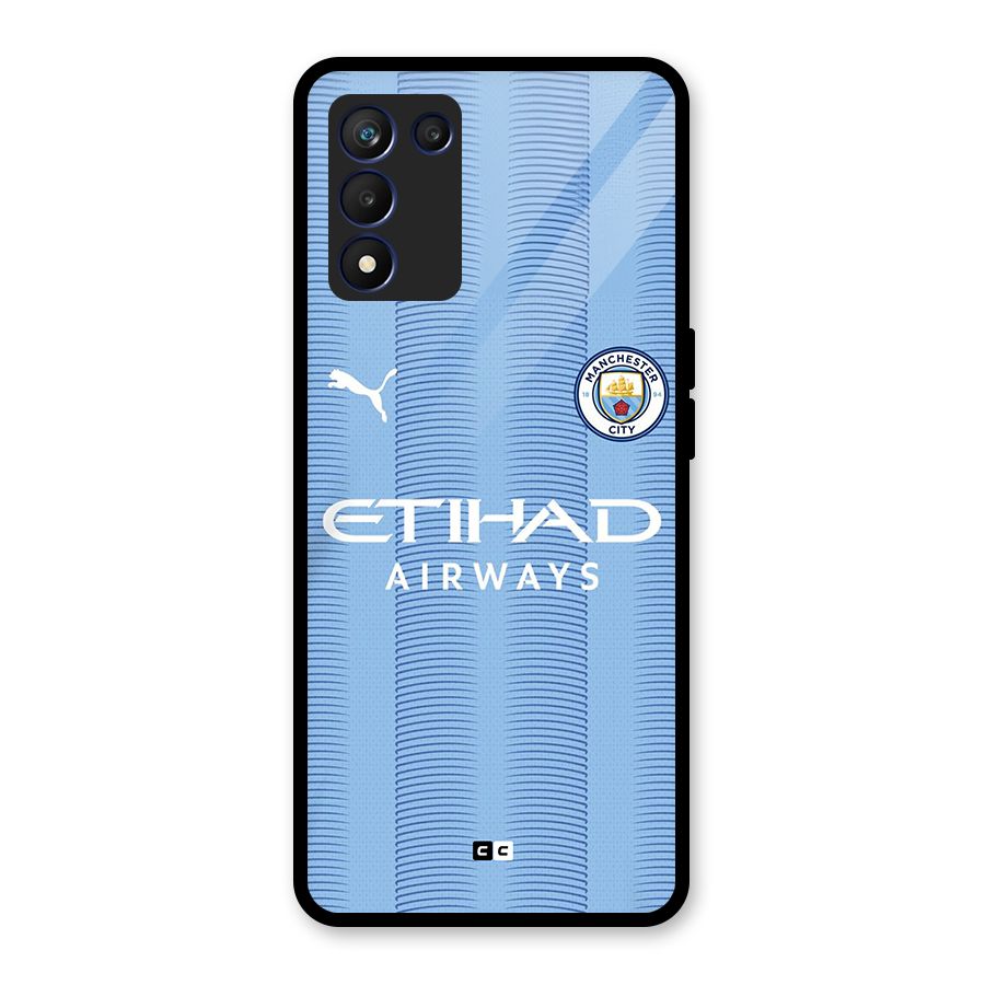 Manchester Etihad Jersey Glass Back Case for Realme 9 5G Speed