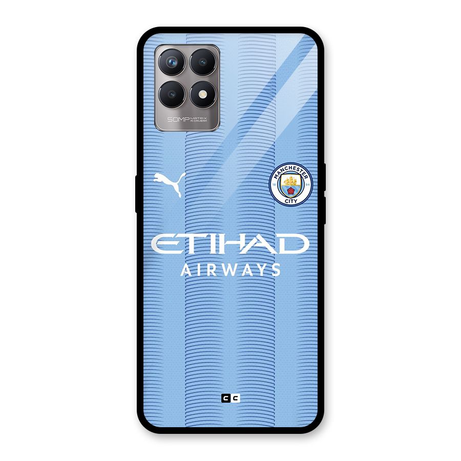Manchester Etihad Jersey Glass Back Case for Realme Narzo 50
