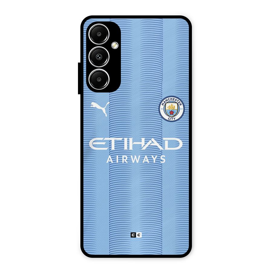 Manchester Etihad Jersey Metal Back Case for Galaxy A05s
