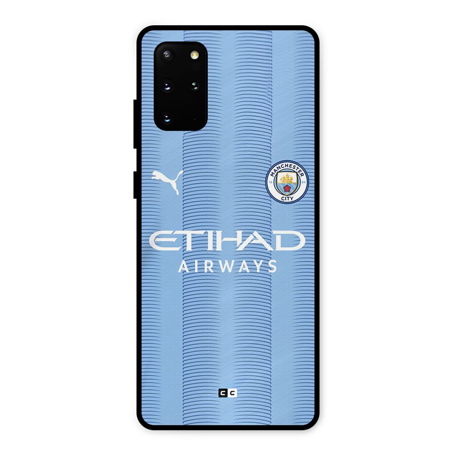 Manchester Etihad Jersey Metal Back Case for Galaxy S20 Plus