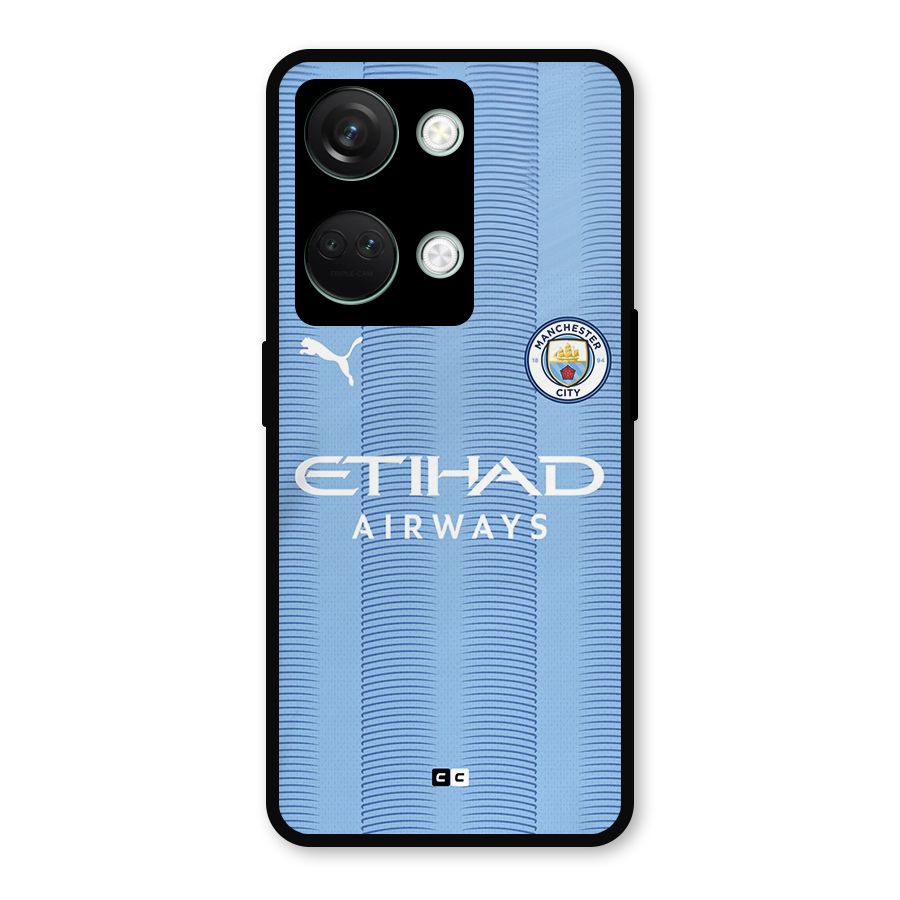 Manchester Etihad Jersey Metal Back Case for OnePlus Nord 3