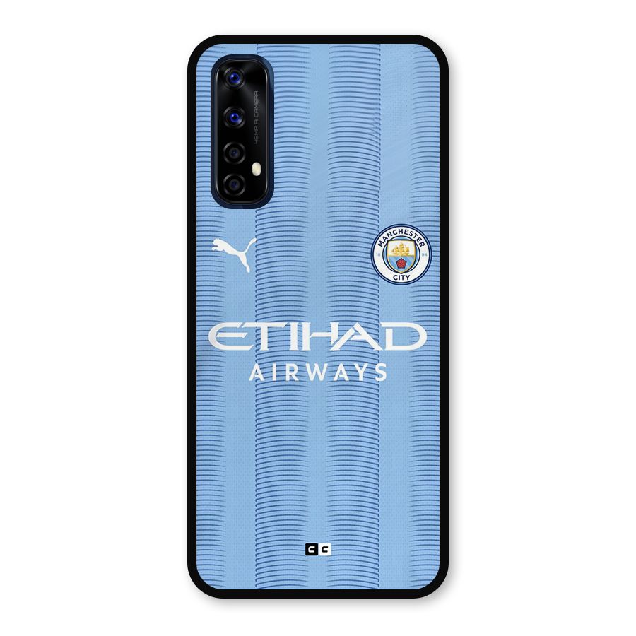 Manchester Etihad Jersey Metal Back Case for Realme 7