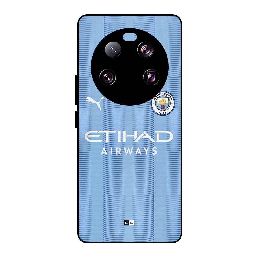 Manchester Etihad Jersey Metal Back Case for Xiaomi 13 Ultra
