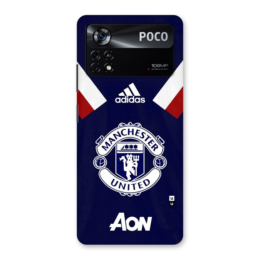 Manchester Jersy Back Case for Poco X4 Pro 5G