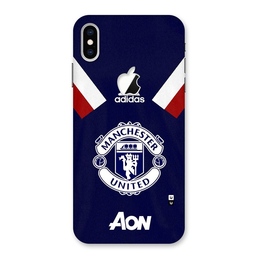 Manchester Jersy Back Case for iPhone XS Max Apple Cut