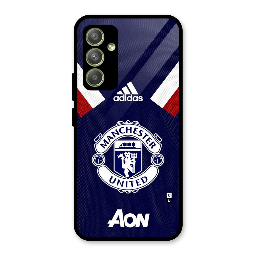 Manchester Jersy Glass Back Case for Galaxy A54
