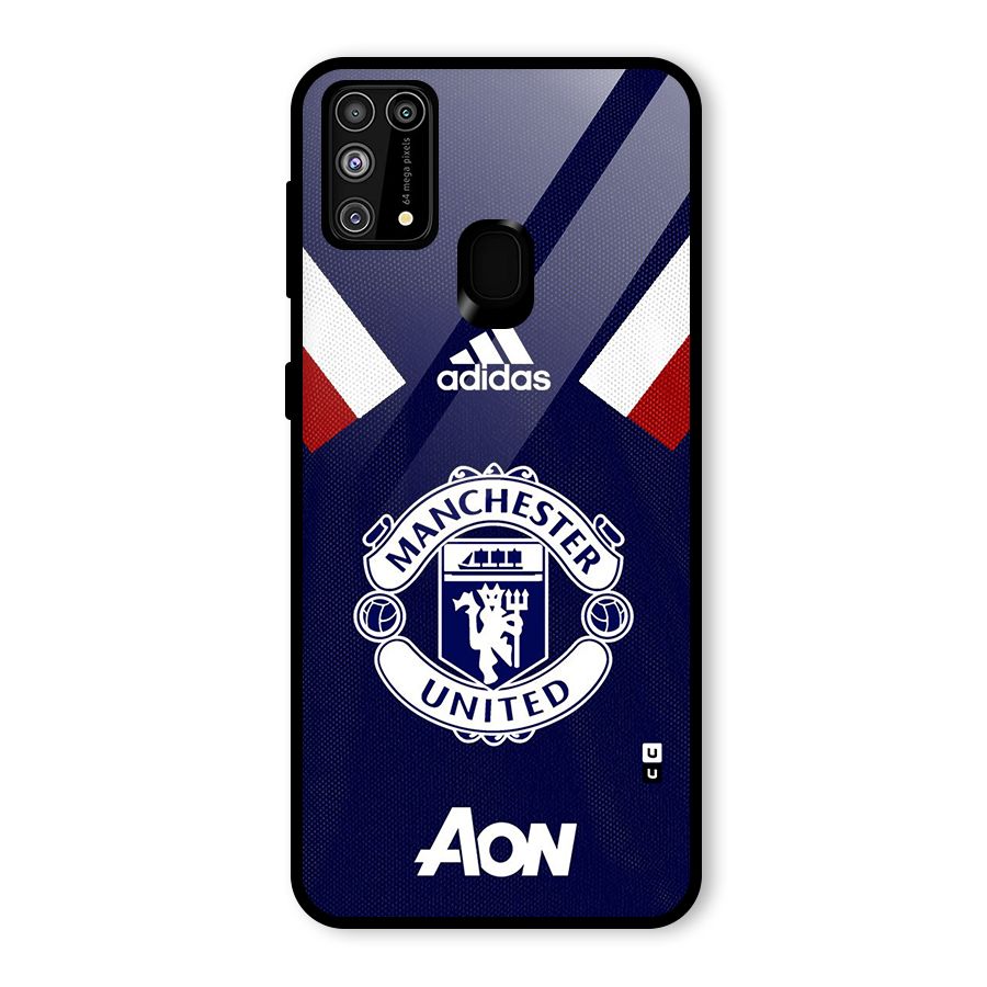 Manchester Jersy Glass Back Case for Galaxy F41