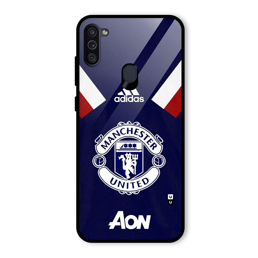 Manchester Jersy Glass Back Case for Galaxy M11