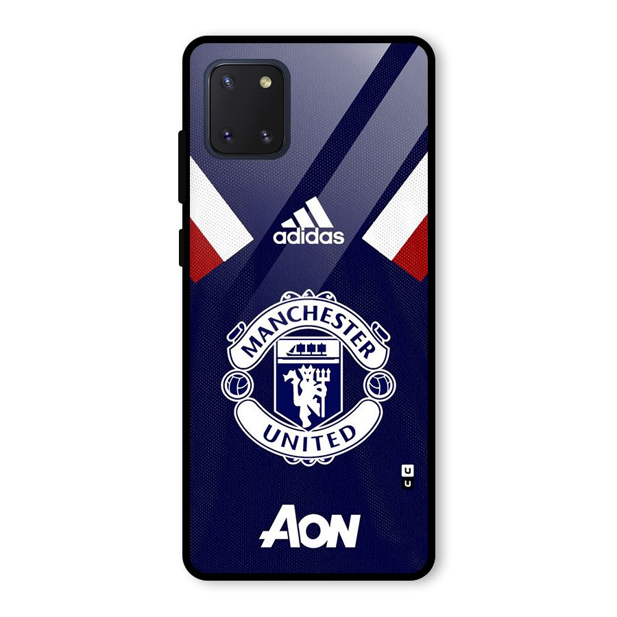 Manchester Jersy Glass Back Case for Galaxy Note 10 Lite
