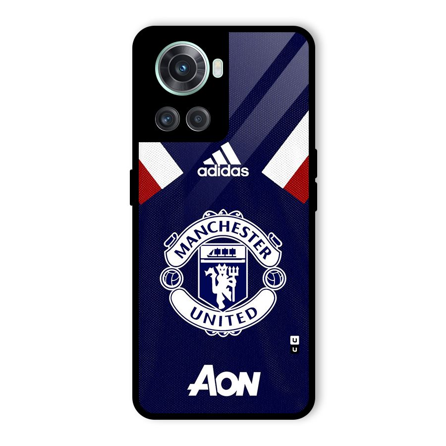 Manchester Jersy Glass Back Case for OnePlus 10R