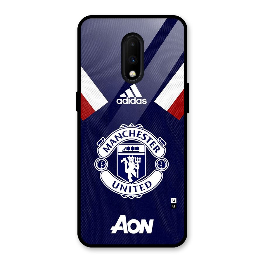 Manchester Jersy Glass Back Case for OnePlus 7