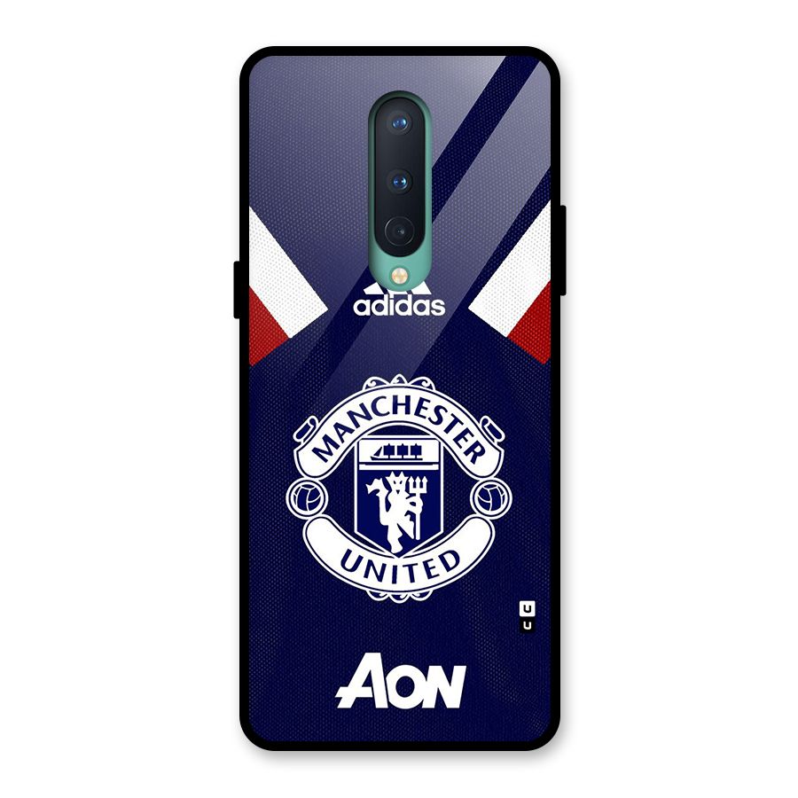 Manchester Jersy Glass Back Case for OnePlus 8