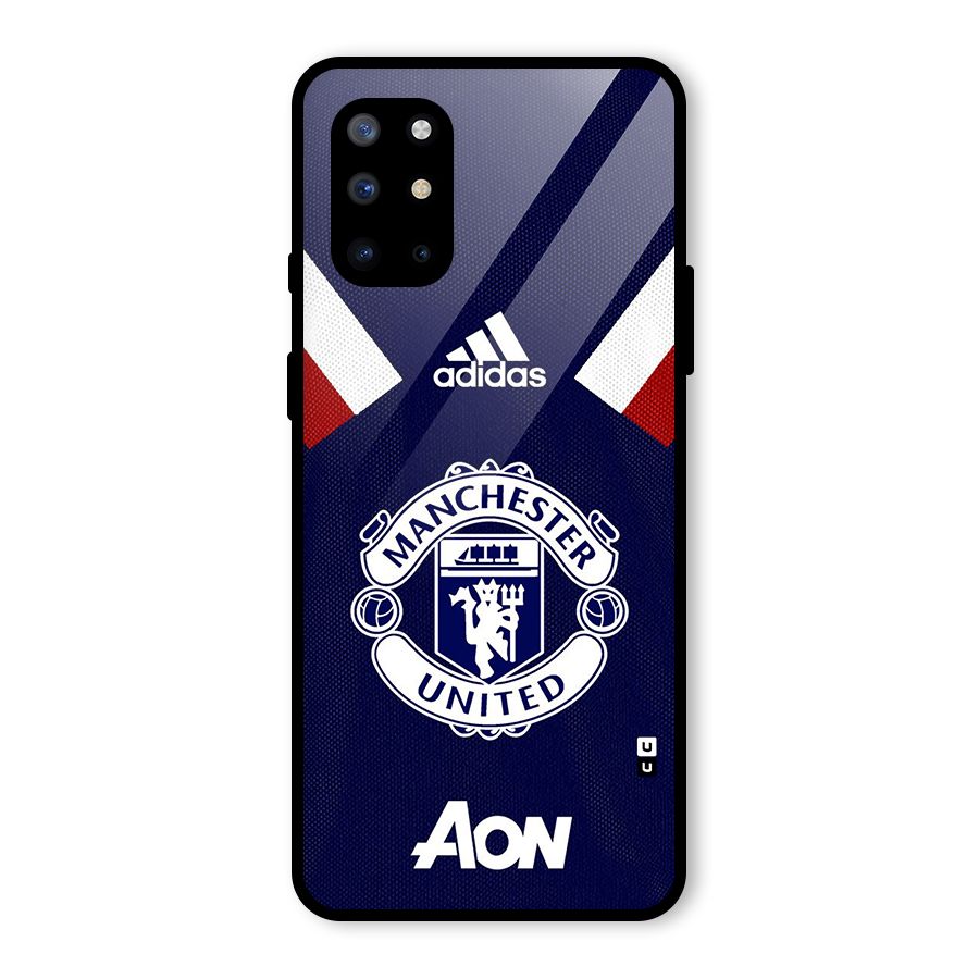 Manchester Jersy Glass Back Case for OnePlus 8T