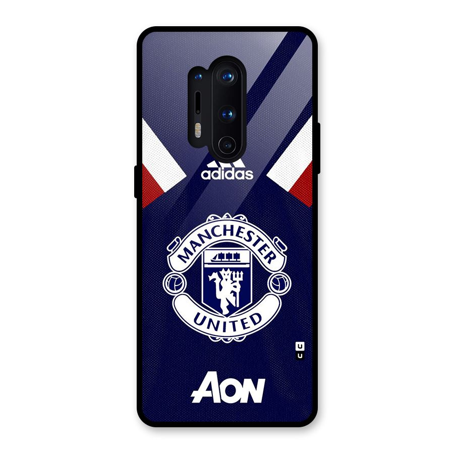Manchester Jersy Glass Back Case for OnePlus 8 Pro