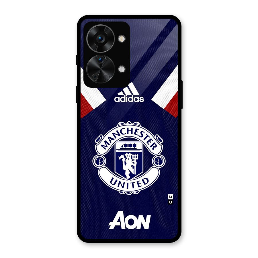 Manchester Jersy Glass Back Case for OnePlus Nord 2T