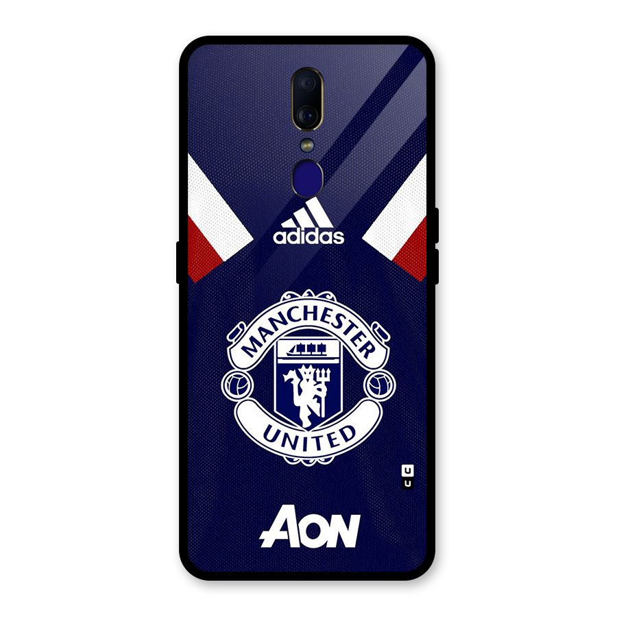 Manchester Jersy Glass Back Case for Oppo F11