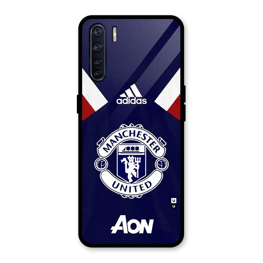 Manchester Jersy Glass Back Case for Oppo F15