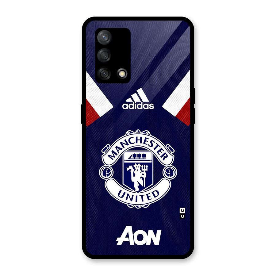 Manchester Jersy Glass Back Case for Oppo F19s